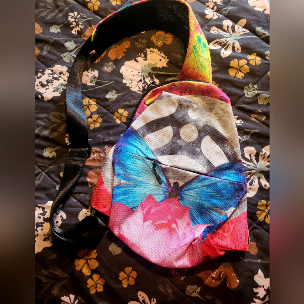 Bassnectar Butterfly Beings Crossbody Backpack
